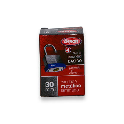 Candado Metálico Laminado de 30 y 40 mm - 30 mm