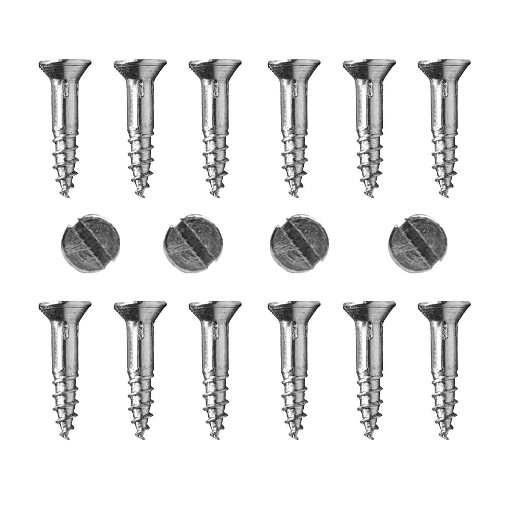 Tornillo para Madera Cabeza Plana Caja 114 pzas - 20X9