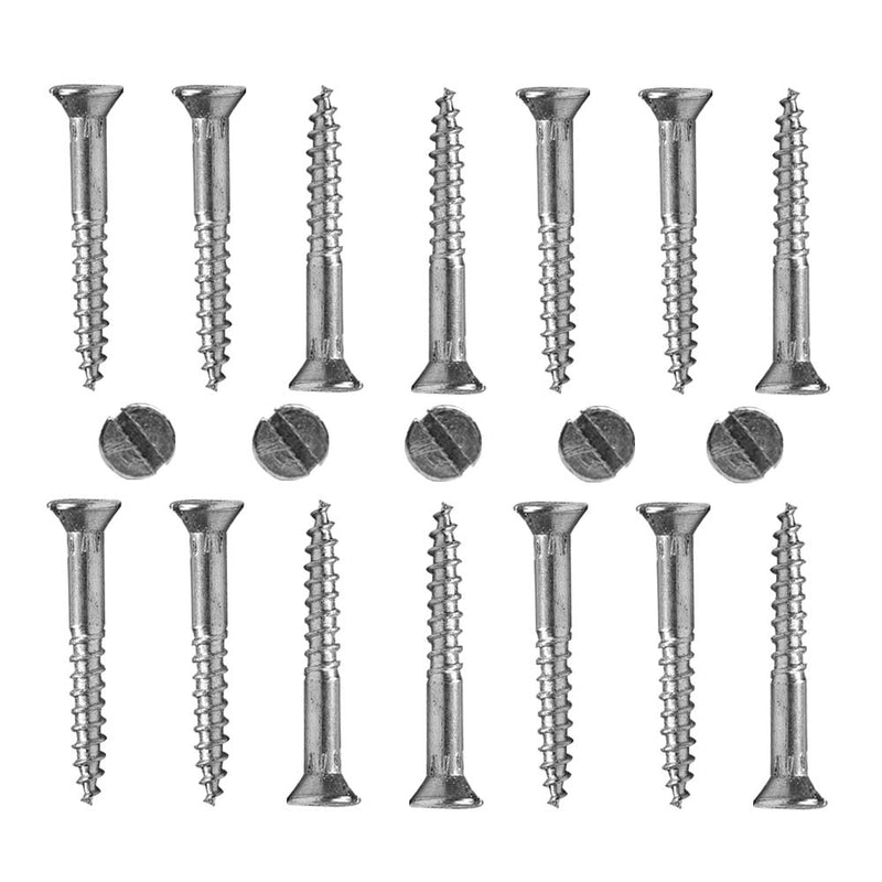 Tornillo para Madera Cabeza Plana Caja 114 pzas - 32X7