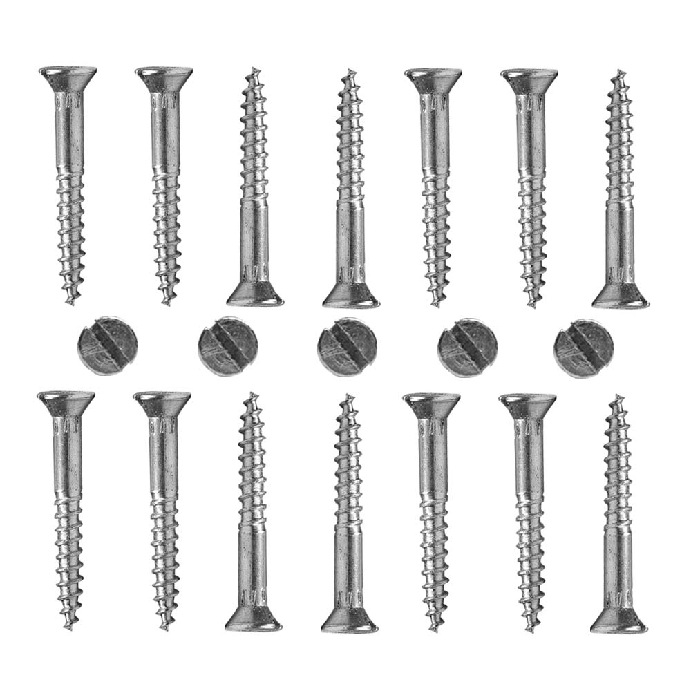 Tornillo para Madera Cabeza Plana Caja 114 pzas - 32X9