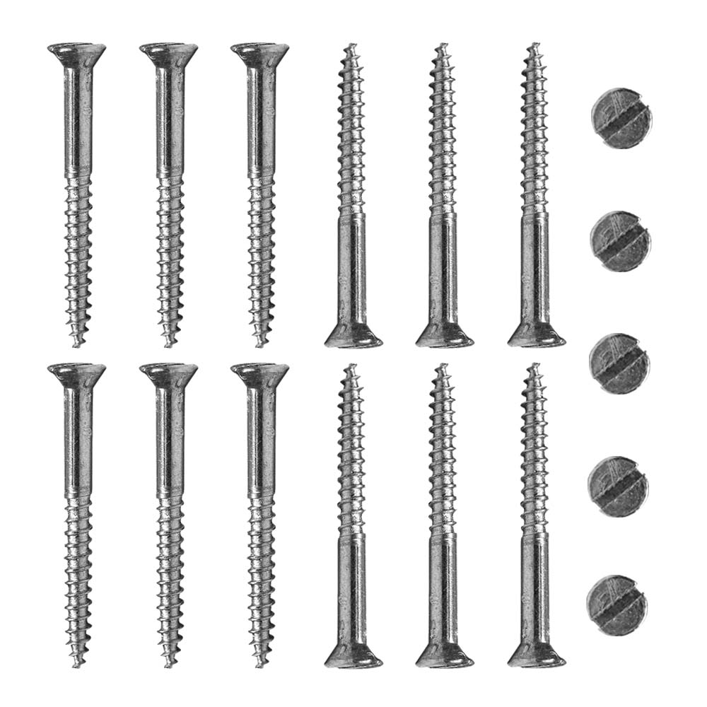 Tornillo para Madera Cabeza Plana Caja 114 pzas - 38X6