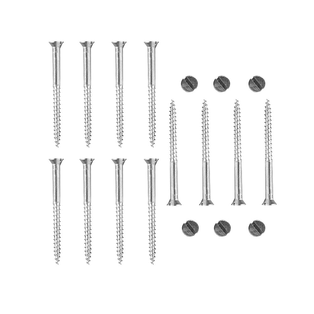 Tornillo para Madera Cabeza Plana Caja 114 pzas - 65X9