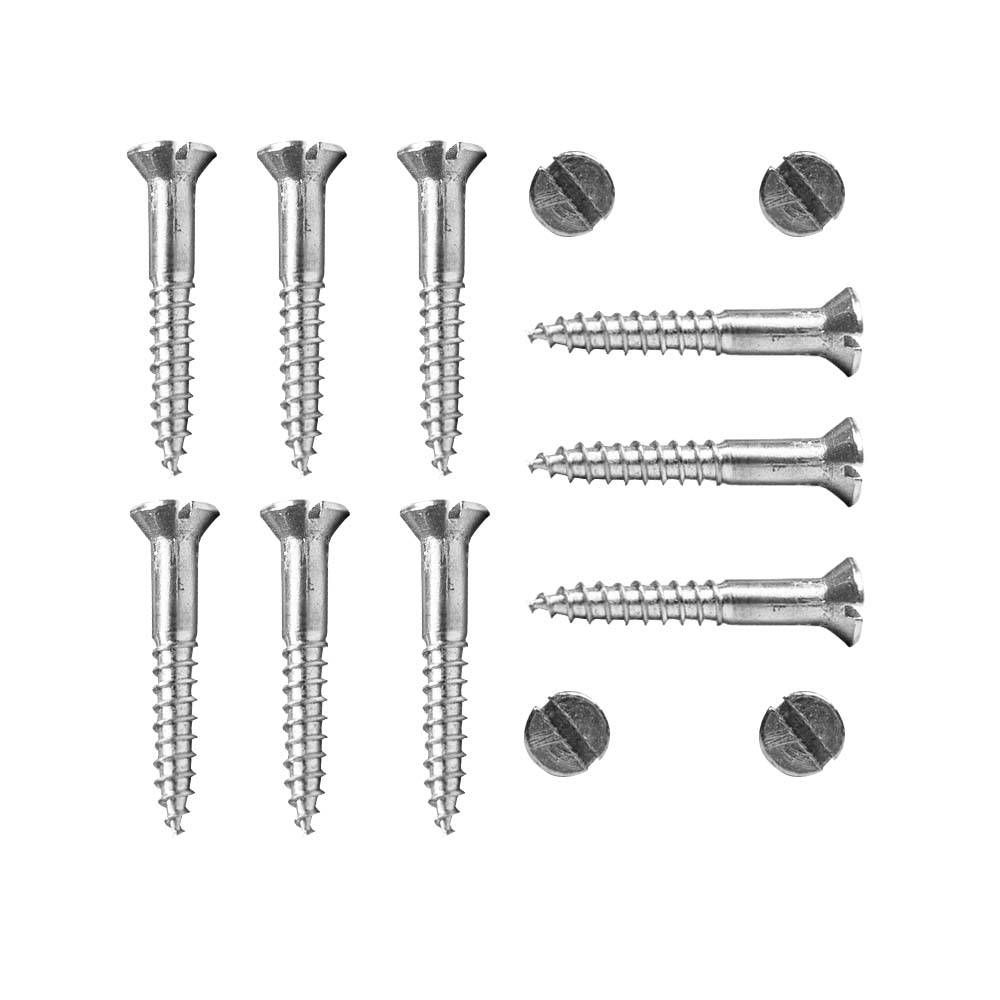 Tornillo para Madera Cabeza Plana Caja 114 pzas - 45X14