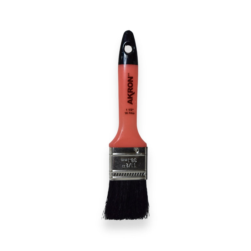 Brocha Cerda Natural Akron AKR01-02 | Mango Plástico | 1 1/2"