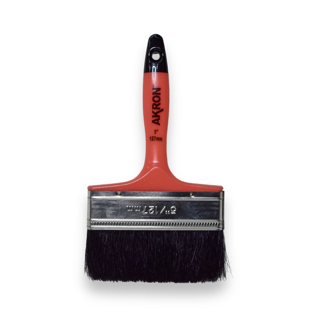 Brocha Cerda Natural 1/2", 1 1/2", 2 1/2", 5", 6", con Mango Plástico - 5"