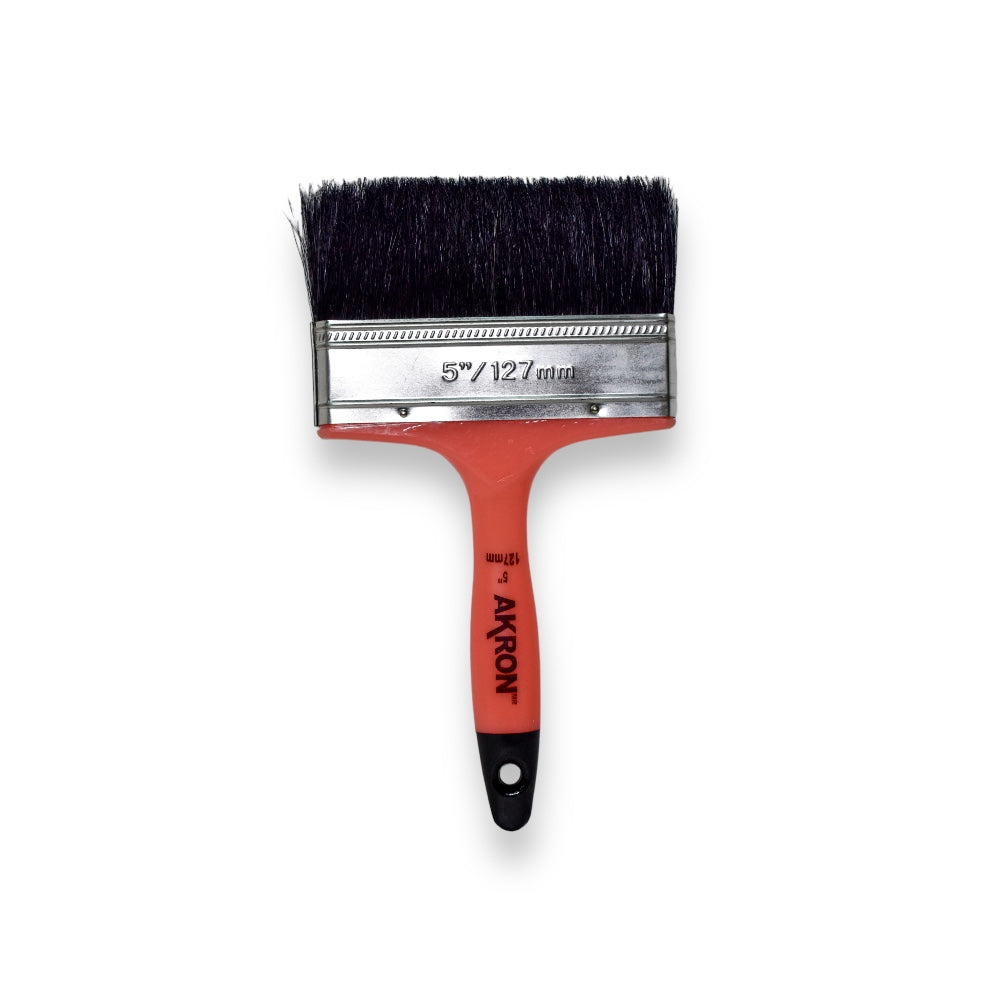 Brocha Cerda Natural 1/2", 1 1/2", 2 1/2", 5", 6", con Mango Plástico - 5"