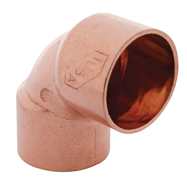 Codo de Cobre 90° IUSA, 1/2" y 3/4", 25-20 pzs - 1/2"(25 pzs)