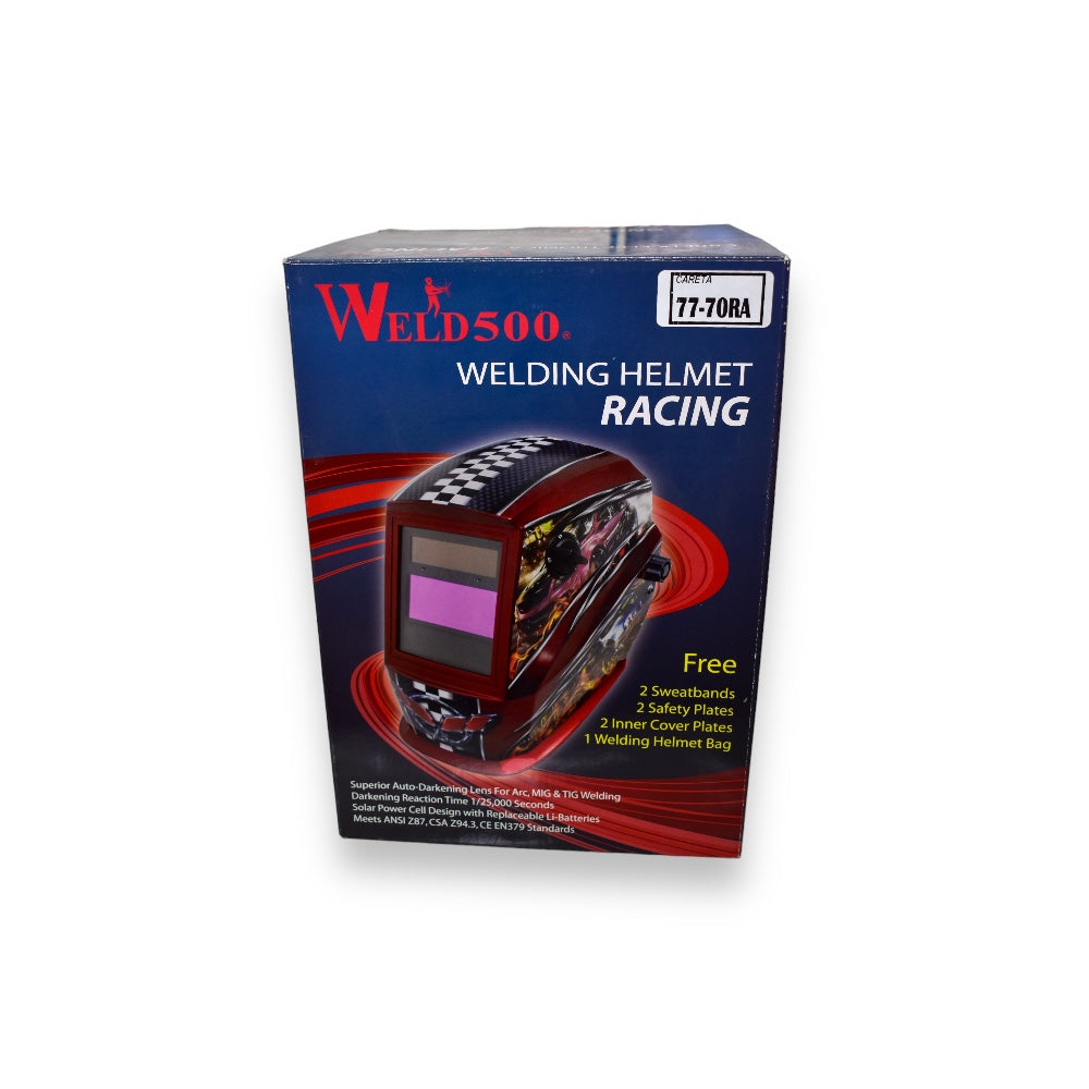 Careta Electrónica Weld500 77-70RA | para Soldar | Serie 8000