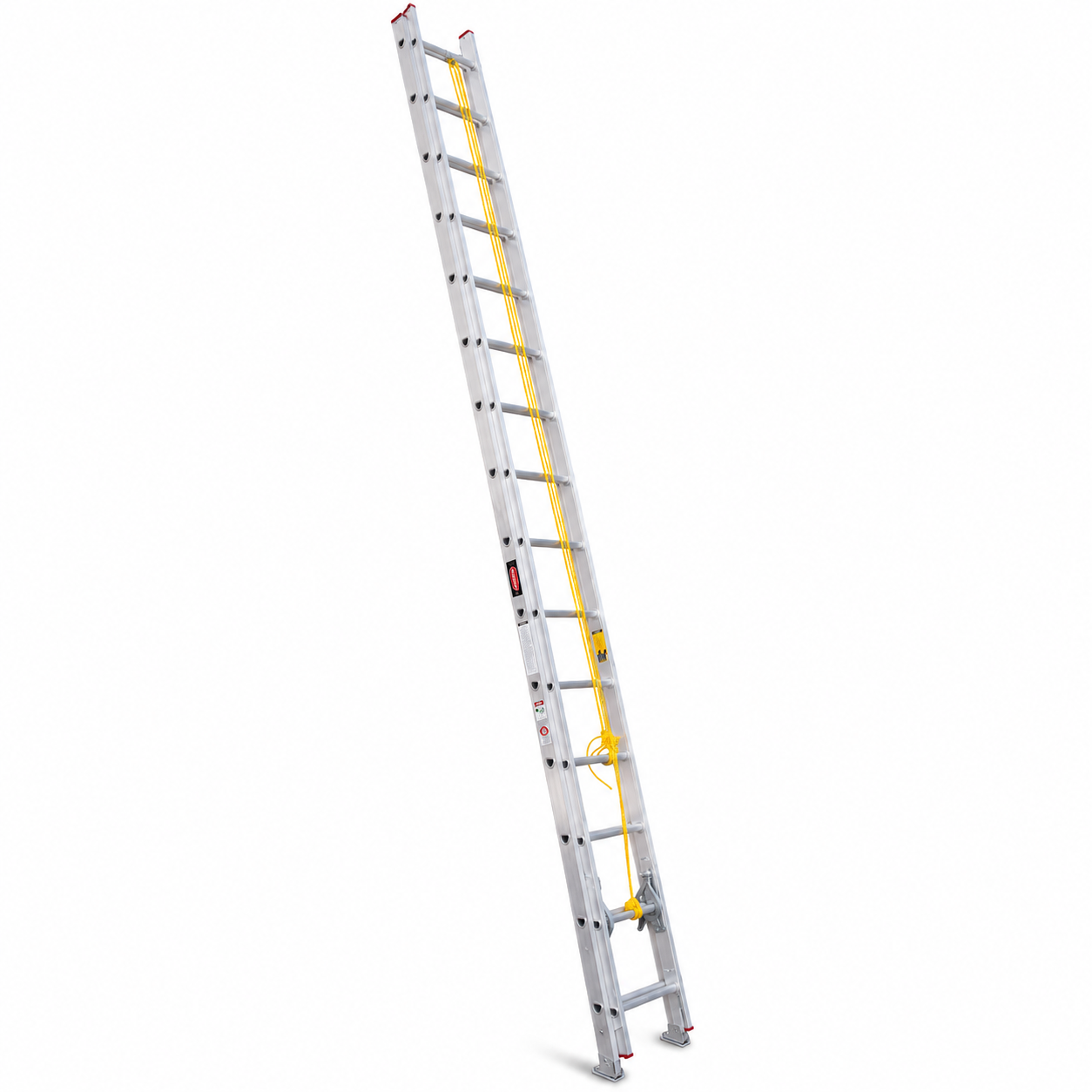 Escalera De Extensión Akron EET2-36 | De Aluminio | De Canal | 5.50m A 9.76m | 36 Escalones | Uso Profesional | Tipo ll | Capacidad De Carga 175kg