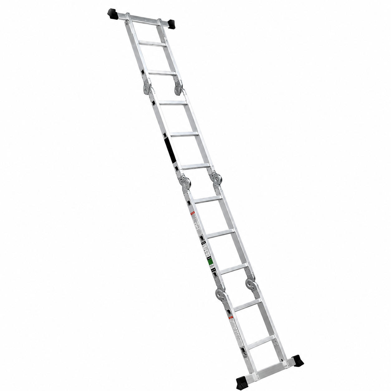 Escalera Multiposiciones Akron 81-967 | De Aluminio | Recta 3.19m | 10 Escalones | Uso Profesional | Tipo ll | Capacidad De Carga 175kg