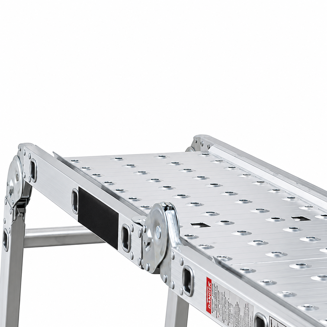 Escalera Multiposiciones Akron 81-967 | De Aluminio | Recta 3.19m | 10 Escalones | Uso Profesional | Tipo ll | Capacidad De Carga 175kg