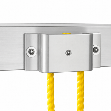 Escalera De Extensión Akron 77-317 | De Aluminio | Tubular | 3.66m a 6.40m | 24 Escalones | Uso Profesional | Tipo ll | Capacidad De Carga 175kg