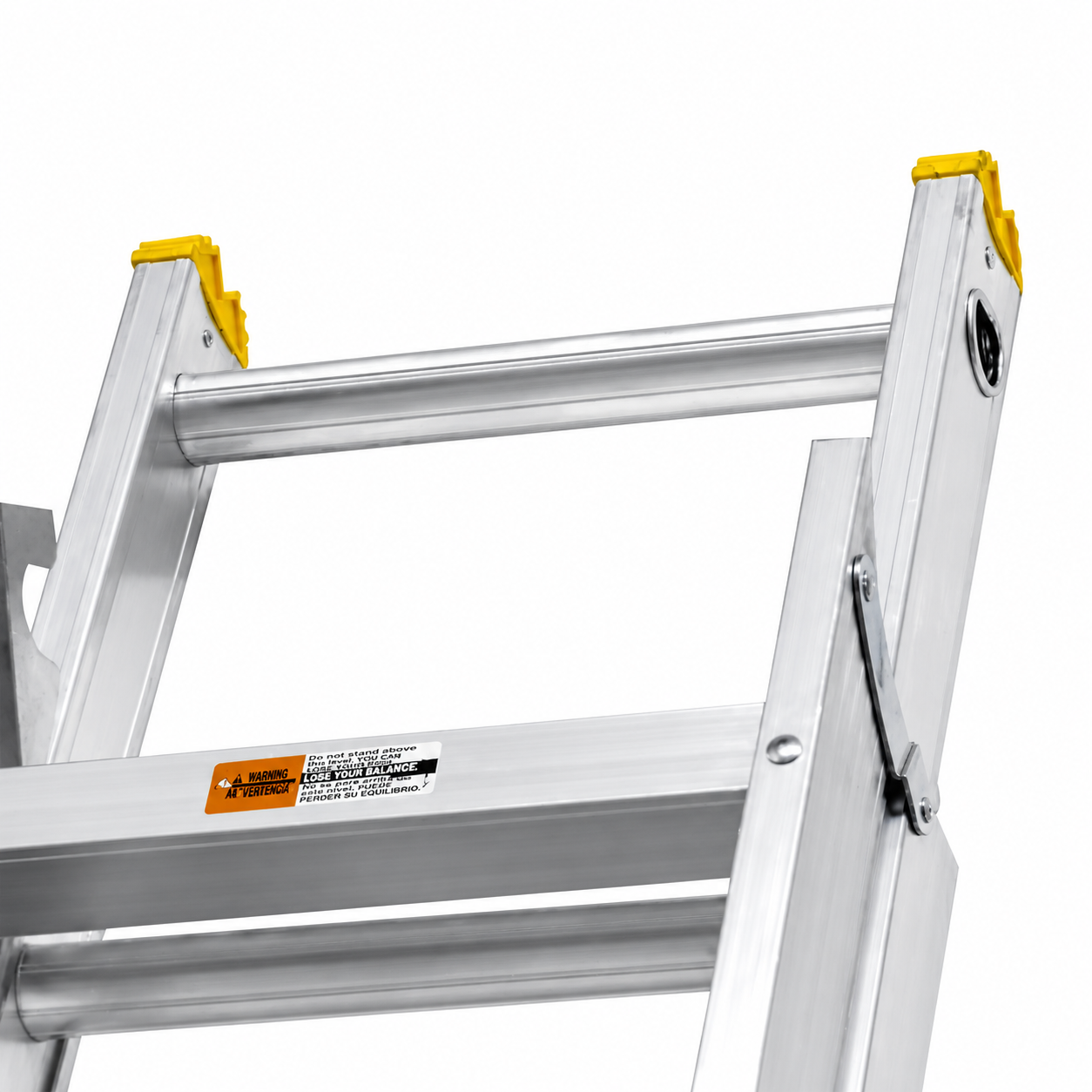Escalera De Extensión Akron 77-31 | De Aluminio | Tubular | 4.27m A 7.62m | 28 Escalones | Uso Profesional | Tipo ll | Capacidad De Carga 175kg