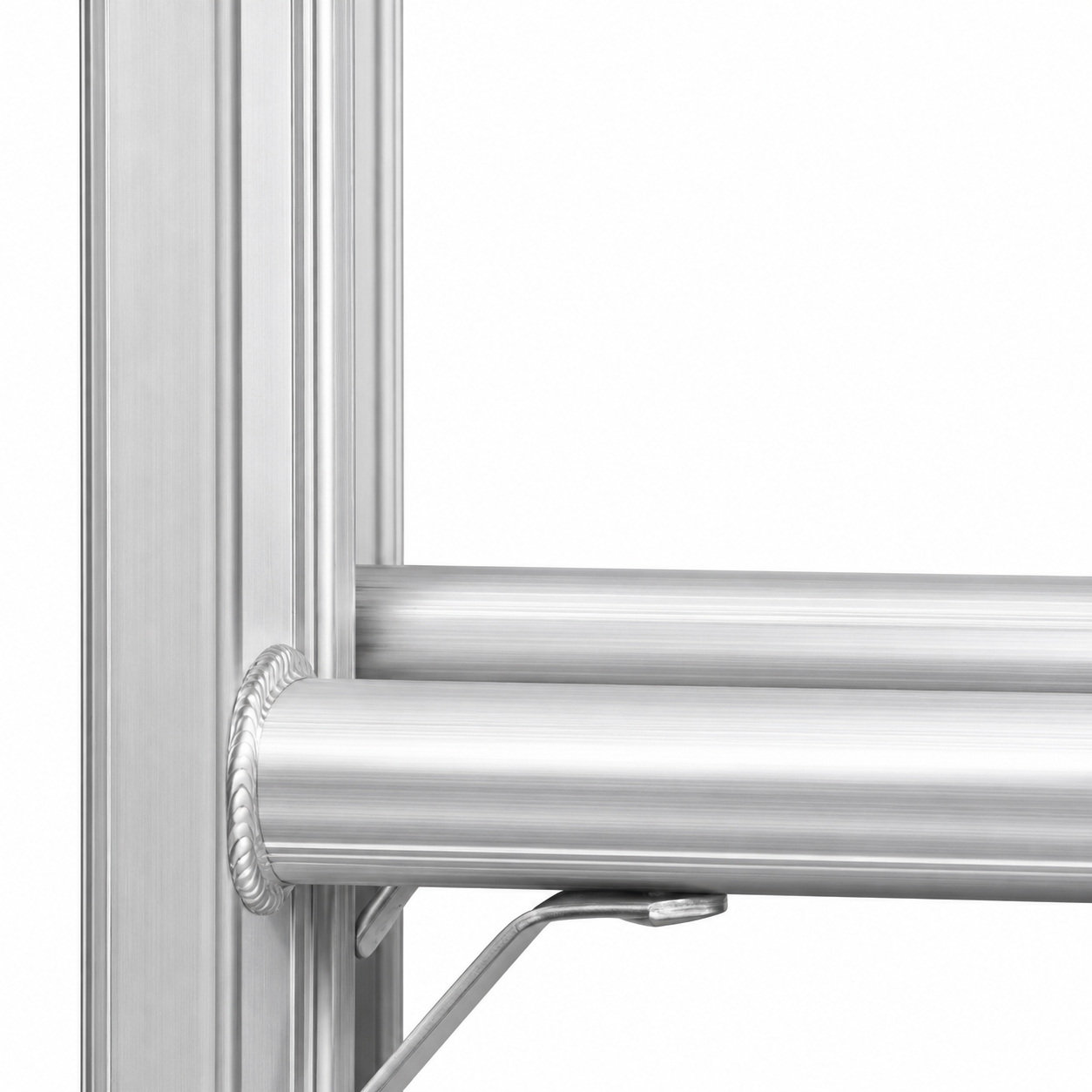 Escalera De Extensión Akron 77-31 | De Aluminio | Tubular | 4.27m A 7.62m | 28 Escalones | Uso Profesional | Tipo ll | Capacidad De Carga 175kg