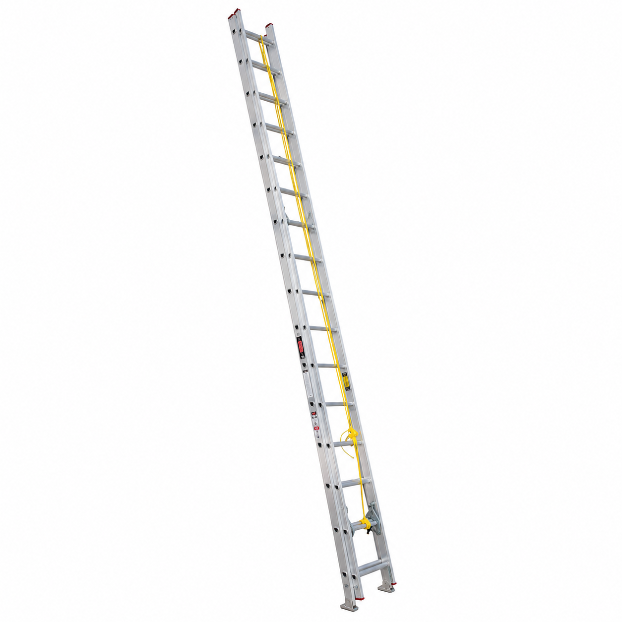 Escalera De Extensión Akron EET2-40 | De Aluminio | De Canal | 6.10m A 10.68m | 40 Escalones| Uso Profesional | Tipo ll | Capacidad De Carga 175kg