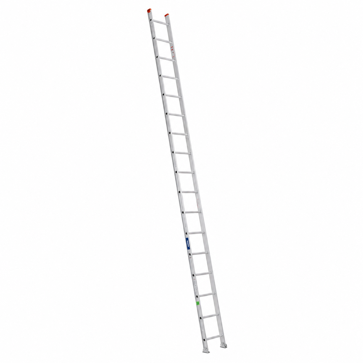 Escalera Recta Akron ERT2-18 | De Aluminio | De Canal | 5.49m | 18 Escalones | Uso Profesional | Tipo ll | Capacidad De Carga 175kg