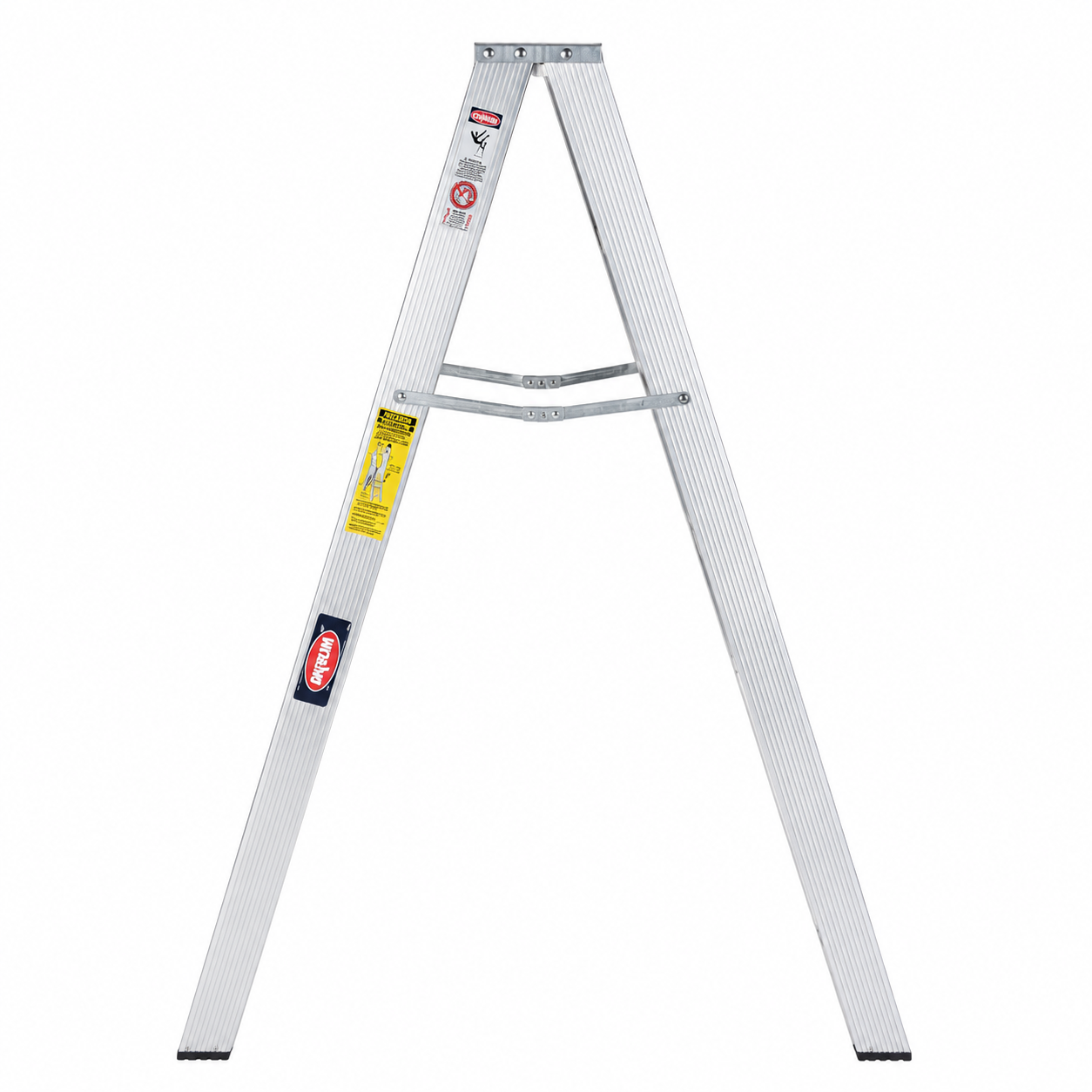 Escalera De Tijera Doble Akron 78-05 | De Aluminio | 1.83m | 10 Escalones | Uso Profesional | Tipo ll | Capacidad de Carga 175kg