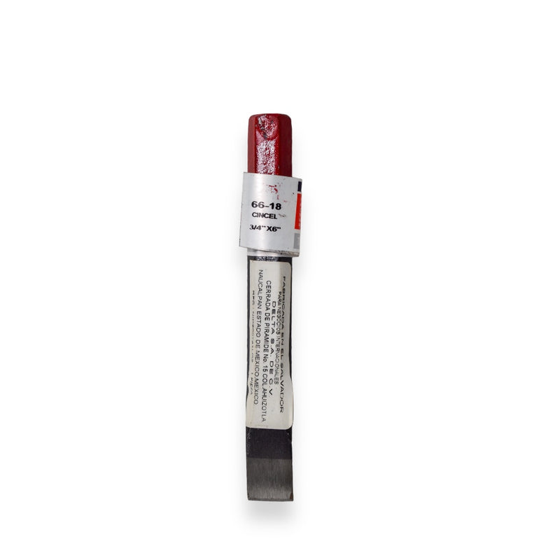Cincel Plano Akron 66-18  | Cuña de 3/4" x 6" x 12" de Largo | 6 pulgadas
