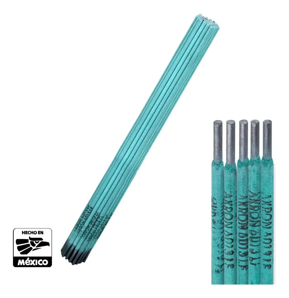 Soldadura 6013 AKRON  | Electrodo 1/8" Verde Ferretera 1KG | 77-40