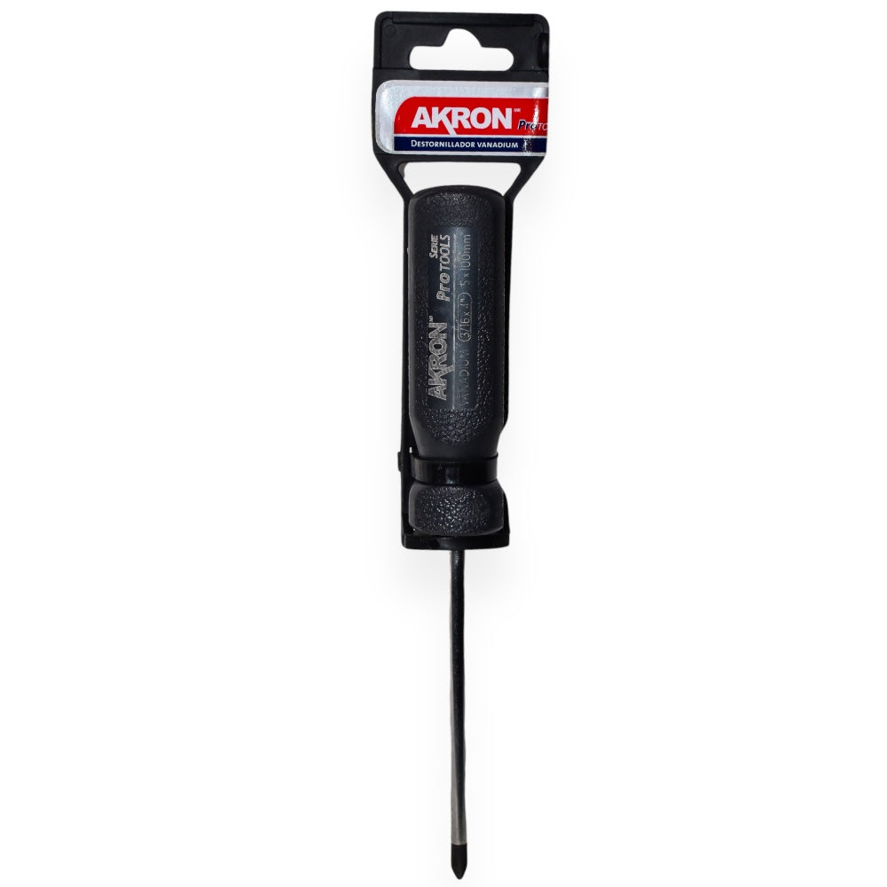 Desarmador de Cruz Punta Phillips 02-48 |Cromado en Vanadio | 3/16" x 4"
