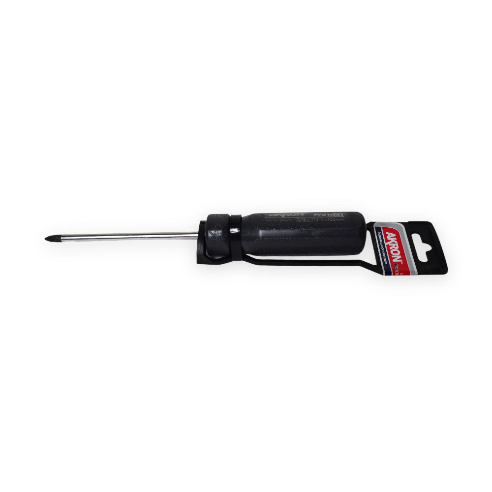 Desarmador de Cruz Punta Phillips 02-48 |Cromado en Vanadio | 3/16" x 4"