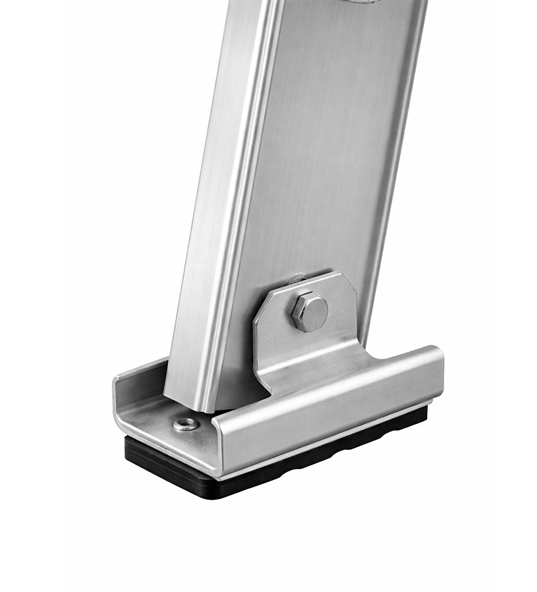 Escalera Recta Akron 81-97 | De Aluminio | De Canal | 2.44m | 8 Escalones | Uso Comercial | Tipo lll | Capacidad de Carga 150kg