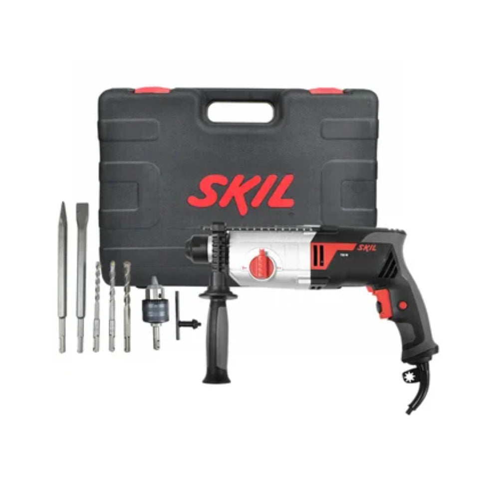 Martillo Perforador Skil 1859 750W 127V Maletín y Accesorios