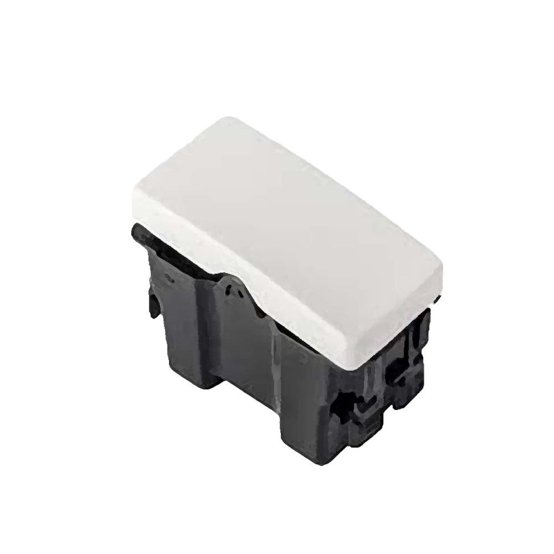 Apagador KRF-1BL| Blanco con luz piloto| Sencillo