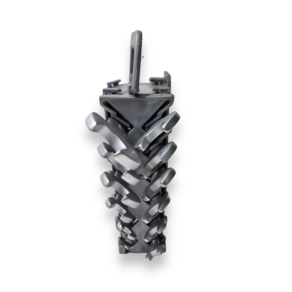 Juego de Llaves Combinadas 65-50 | 11 Piezas | Milimétricas y Estándar | Cromo Vanadio  | Acabado Plateado