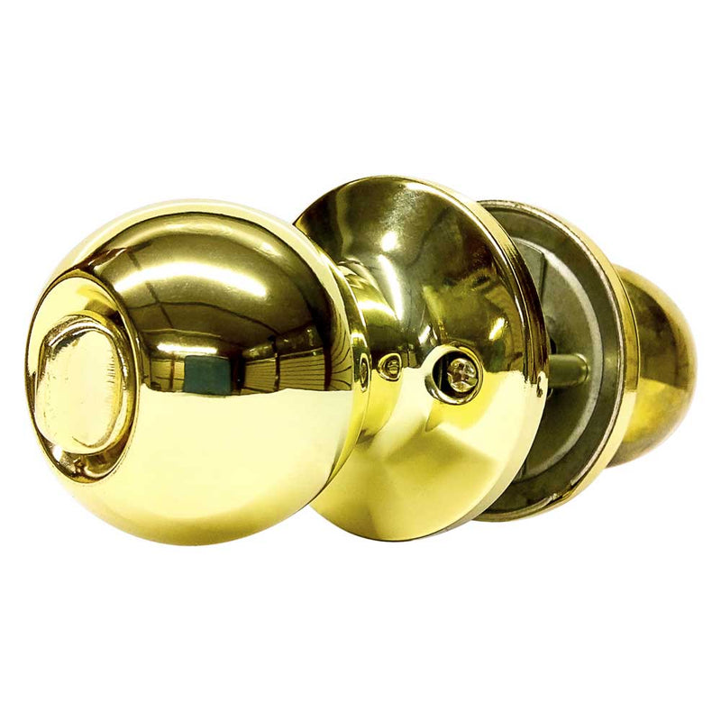 Cerradura de Latón Antiguo para Baño y Recamara - Baño