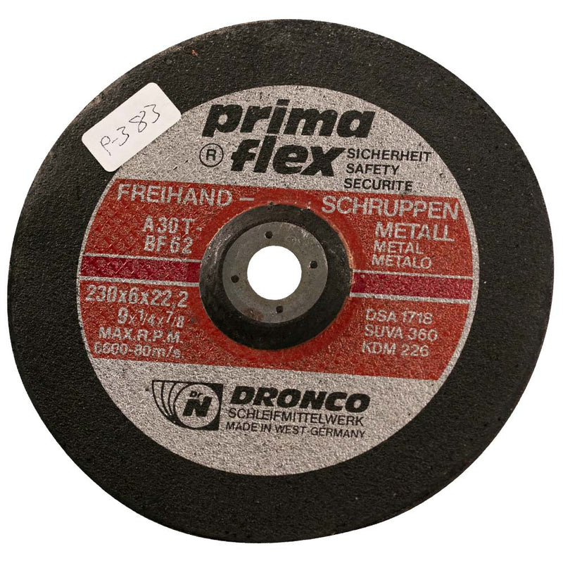 Disco Para Pulir Metal 230 X 6 X 22.2mm