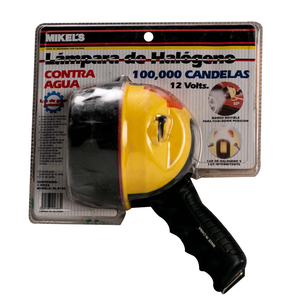 Lámpara de Halógeno 100.000 Candelas
