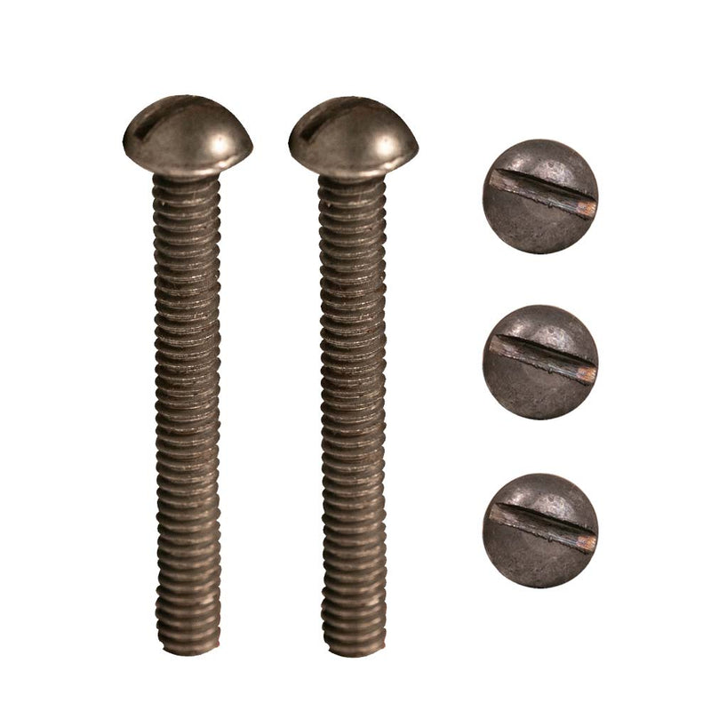 Tornillo Cabeza Gota Akron | Caja 100 pzas | 1/4 X 2