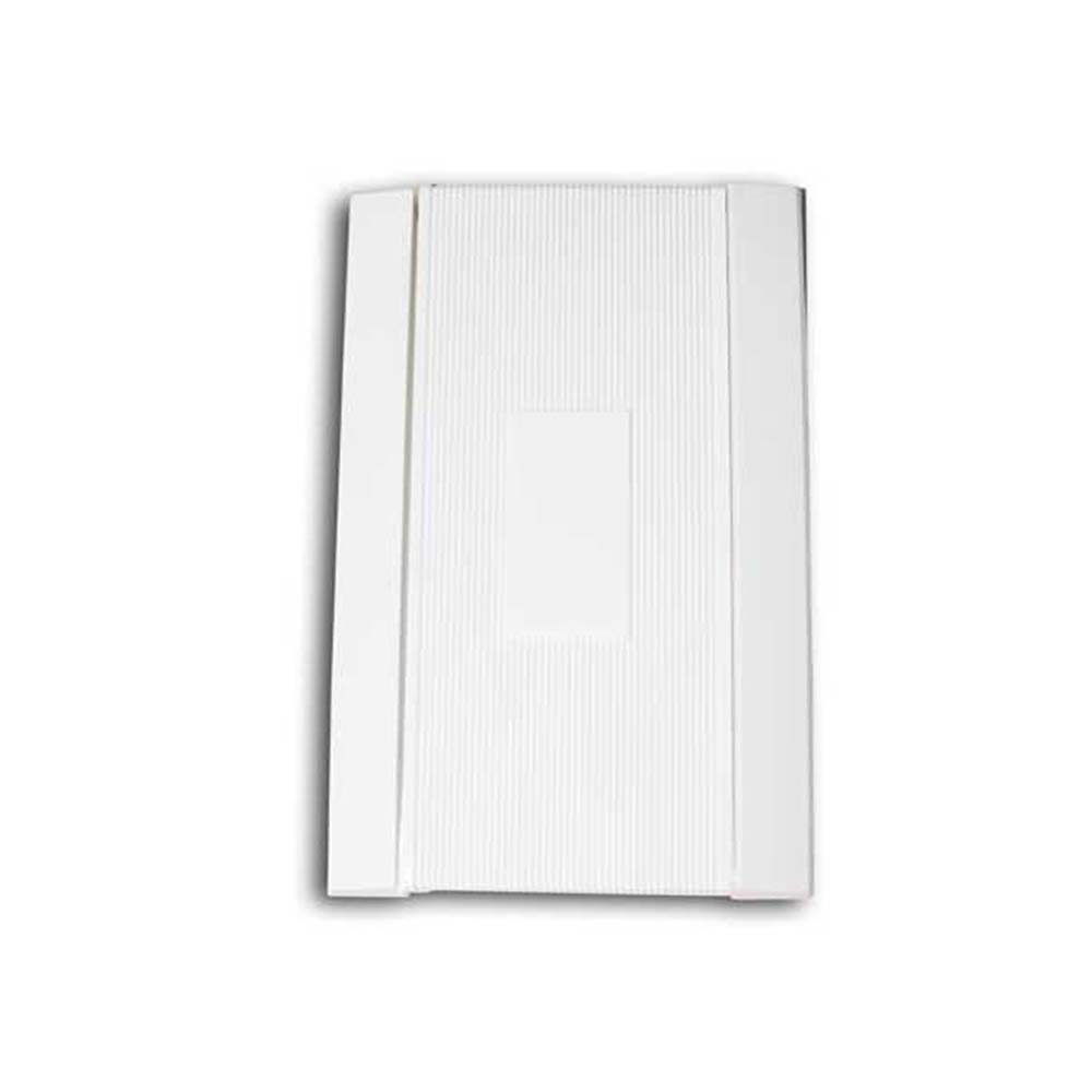 Placa de Apagador Básica Blanca 2x4 - Tapa Ciega