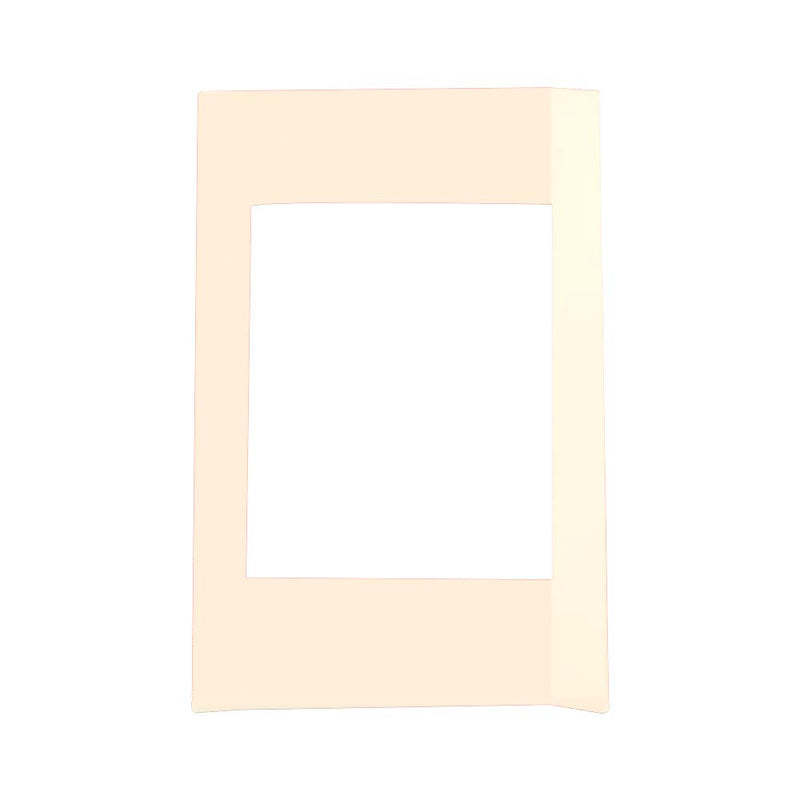 Tapa Decorativa para Contacto Blanca - Perla