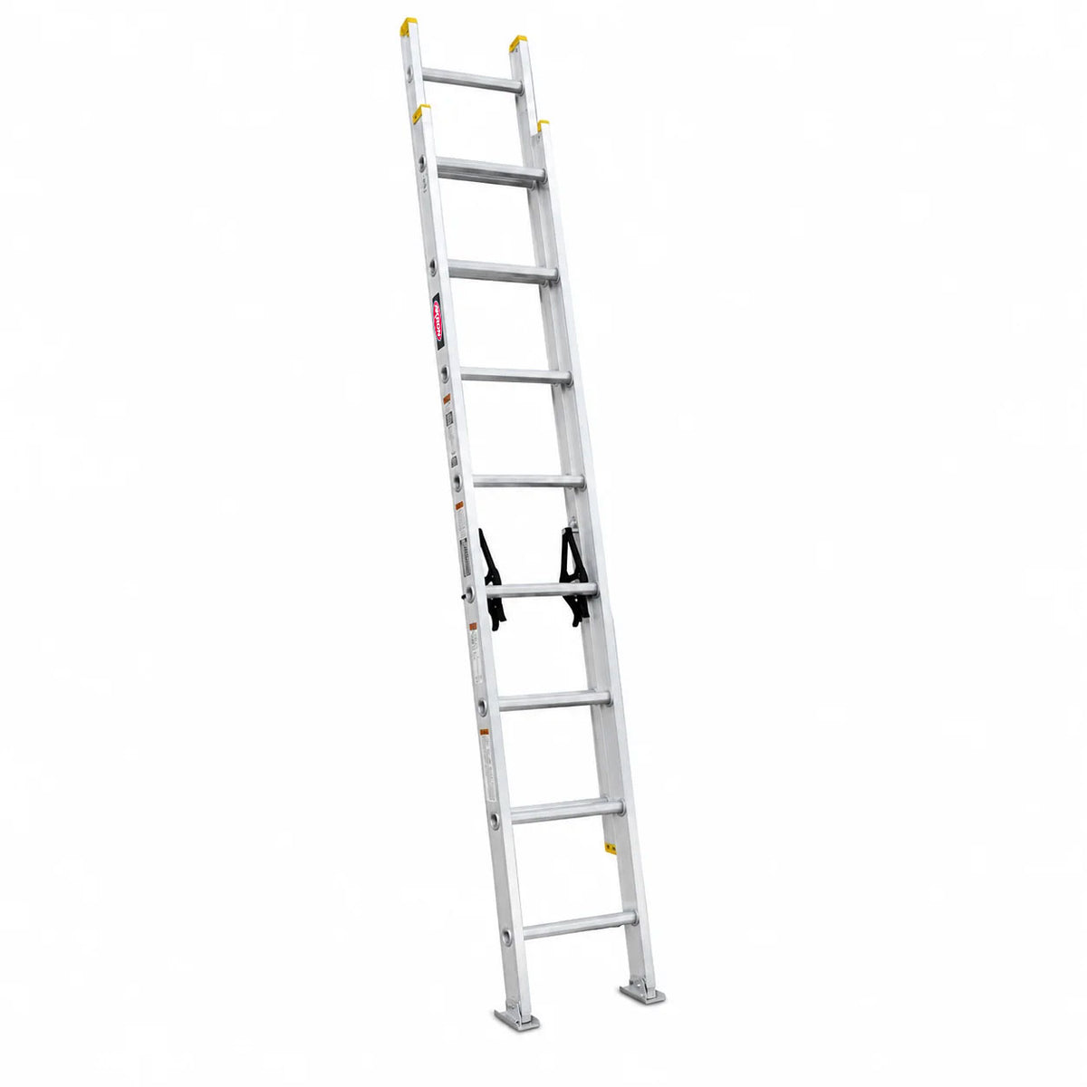 Escalera De Extensión Akron EET2-16 | De Aluminio | De Canal | 2.44m A 3.96m | 16 Escalones | Uso Profesional | Tipo ll | Capacidad De Carga 175kg