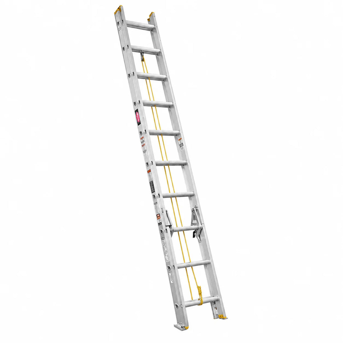 Escalera De Extensión Akron EET2-20 | De Aluminio | De Canal | 3.05m A 5.18m | 20 Escalones | Uso Profesional | Tipo ll | Capacidad De Carga 175kg