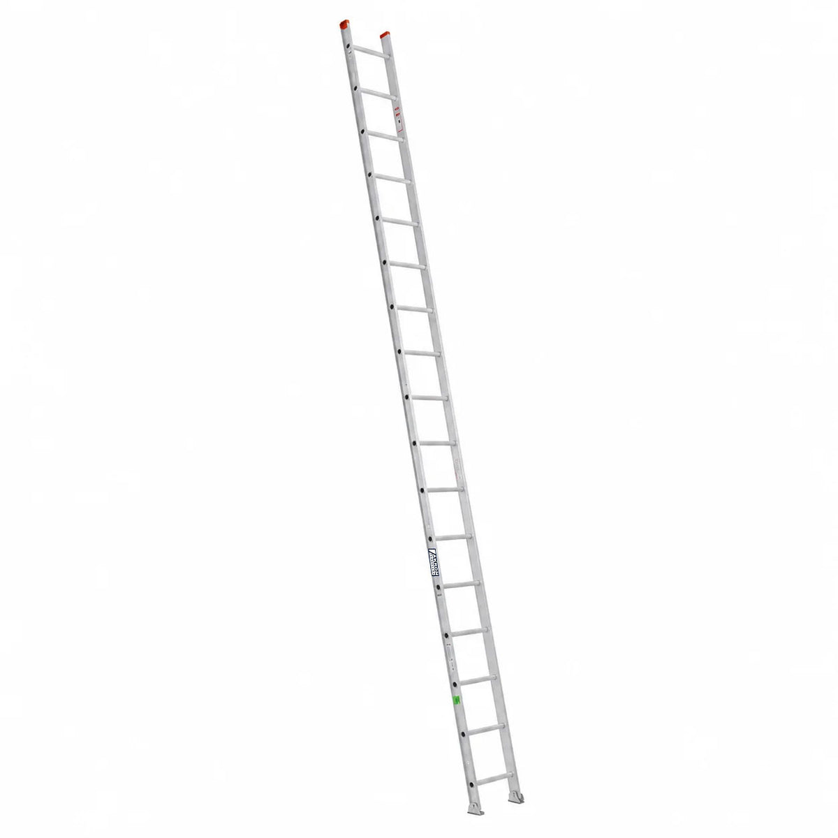Escalera Recta Akron ERT2-18 | De Aluminio | De Canal | 5.49m | 18 Escalones | Uso Profesional | Tipo ll | Capacidad De Carga 175kg