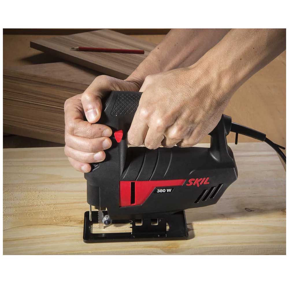 Sierra Caladora Skil 4380 380W 127V Llave Allen y 1 Lámina