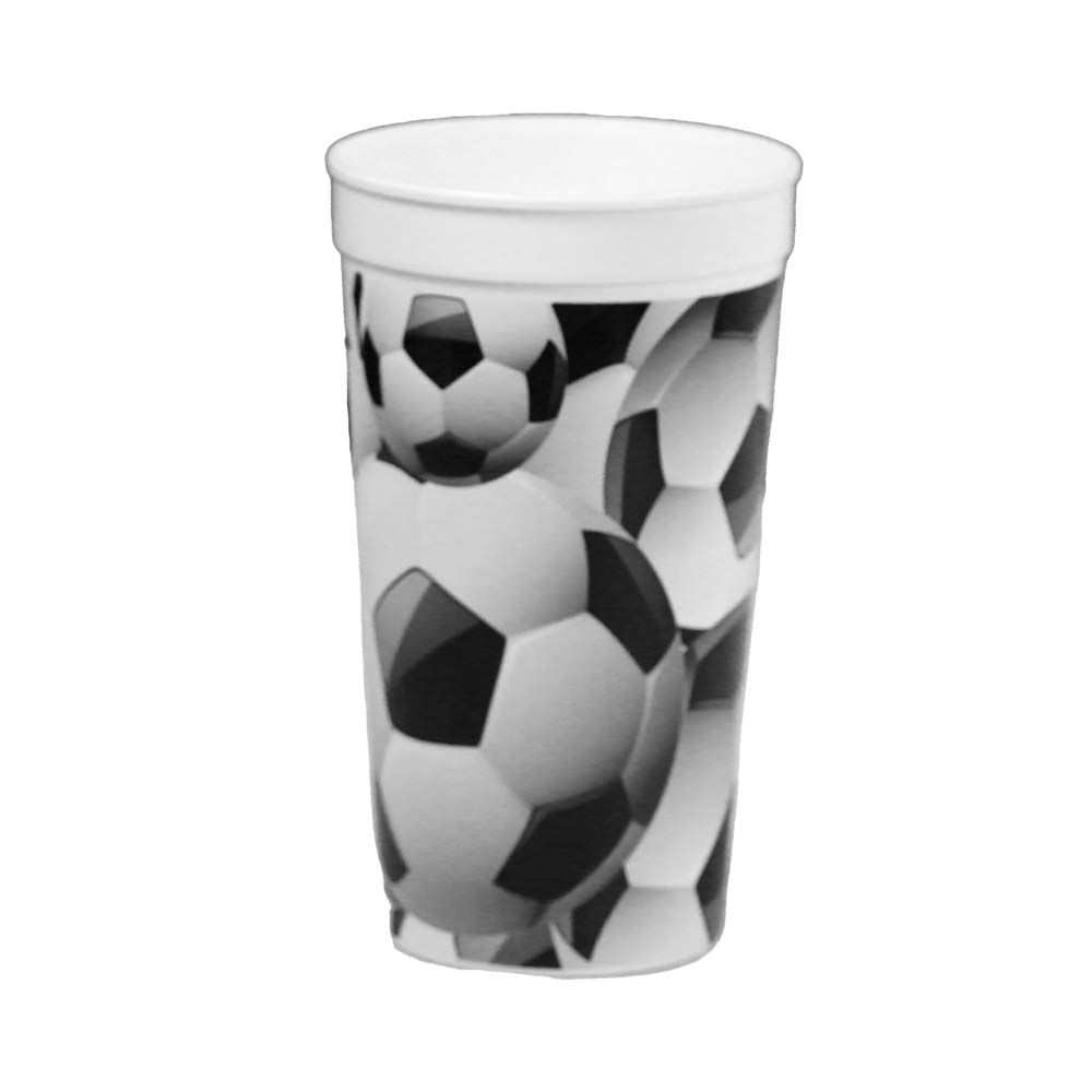 Vaso de Plástico Diferentes Medidas y Diseños - Futbolero 950 ml