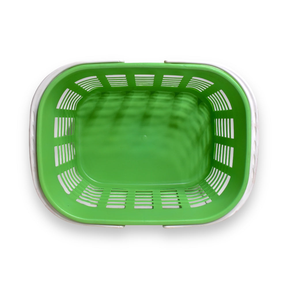 Canasta Oval Color Verde