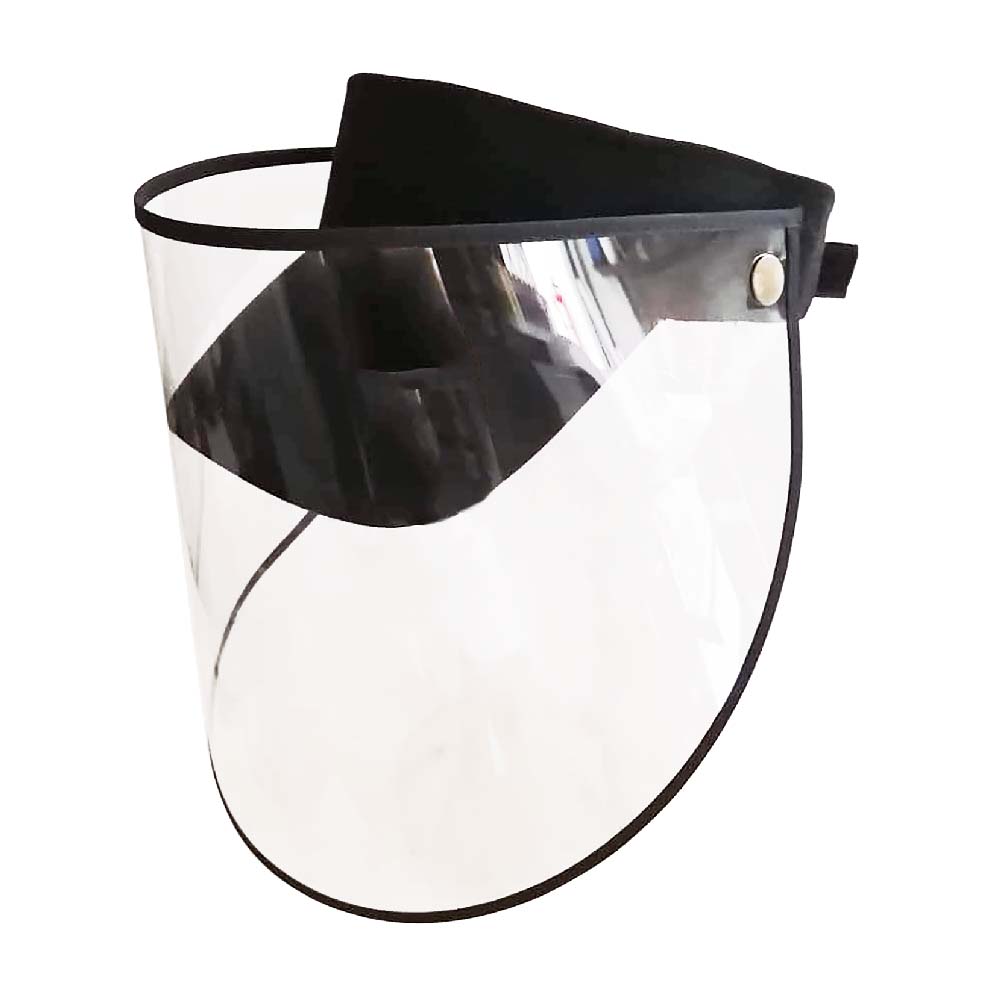 Visera con Protector Facial - Negra